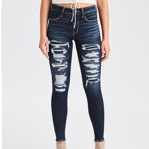 American Eagle Ripped Jeggings